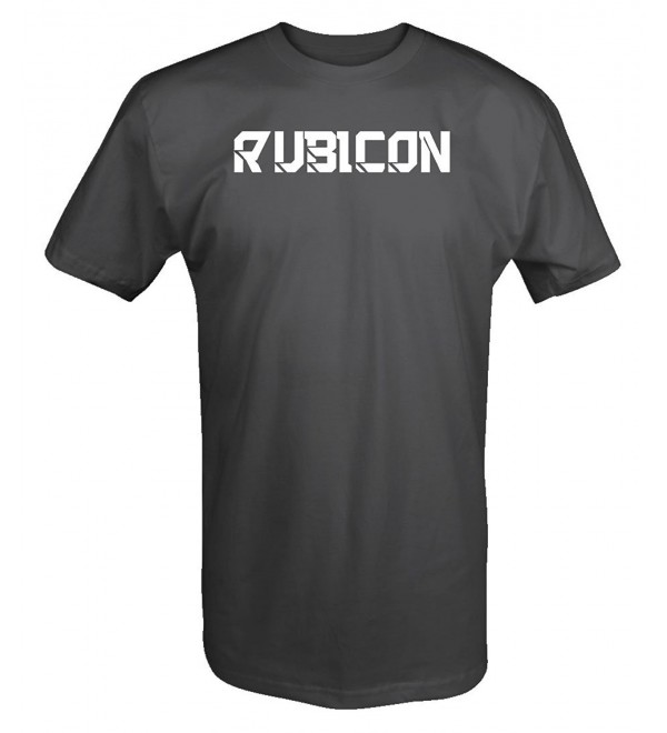 Rubicon Jeep Wrangler Rock Edition T Shirt - C612NGJ363U