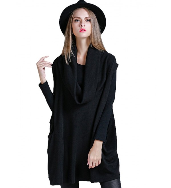 Women's Oversized Sweater Spring Day Shirt - Style 4 Black - CH12O14N2PA