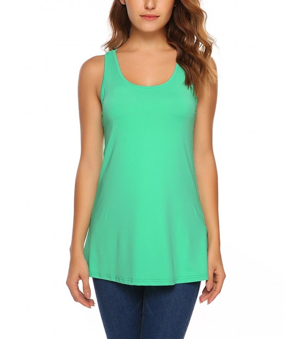 green camisole top