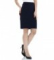 Womens Stretch Bodycon Suiting Pencil