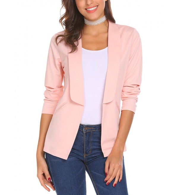 pink casual jacket