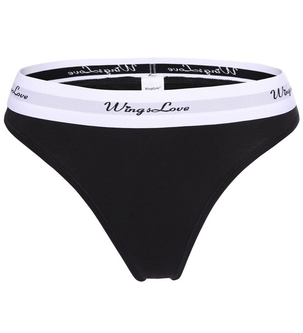 Women's 3 Pack Seamless Sexy Cotton Tangas Thong Panties Underwear ...