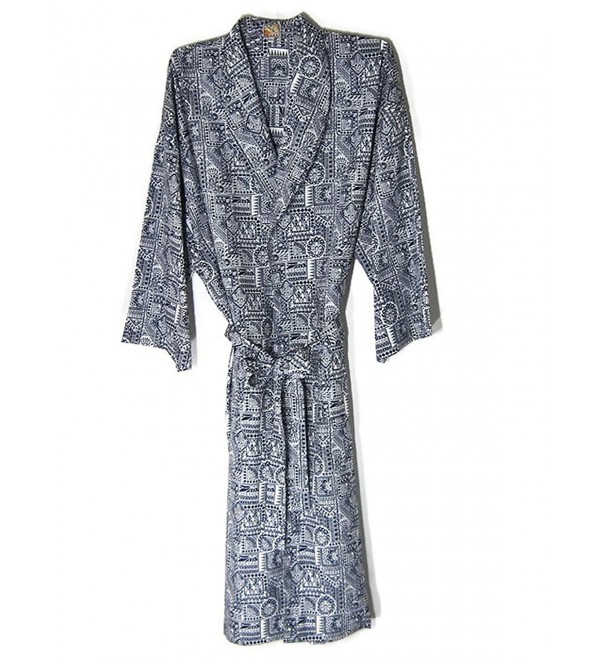 4XL Robes For Men Big Blue Sleepwear - CJ1838T4W5C