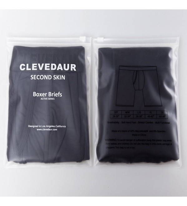  CLEVEDAUR Men's Underwear 3 Pack Lenzing MicroModal