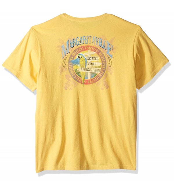 Men's Short Sleeve Port Of indecision T-Shirt - Aloha - C51827IEHIK