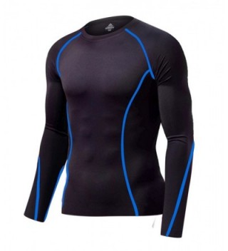 Athletic Compression Base Layers Shirts Sport Running Thermal Underwear ...