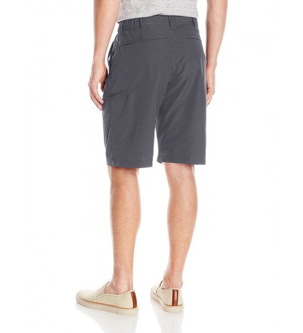 Authentics Men's Performance Side Elastic Utility Short - Carbonite ...