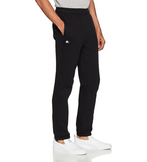 Men's Elastic-Bottom Sweatpants- Exclusive - Black - CG186N7Q65D