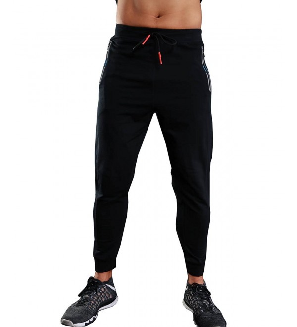 mens workout pants tapered