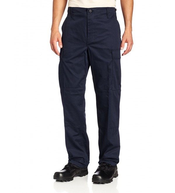 Men's BDU Tactical Trouser Pant - Dark Navy - CA1158GIFEB